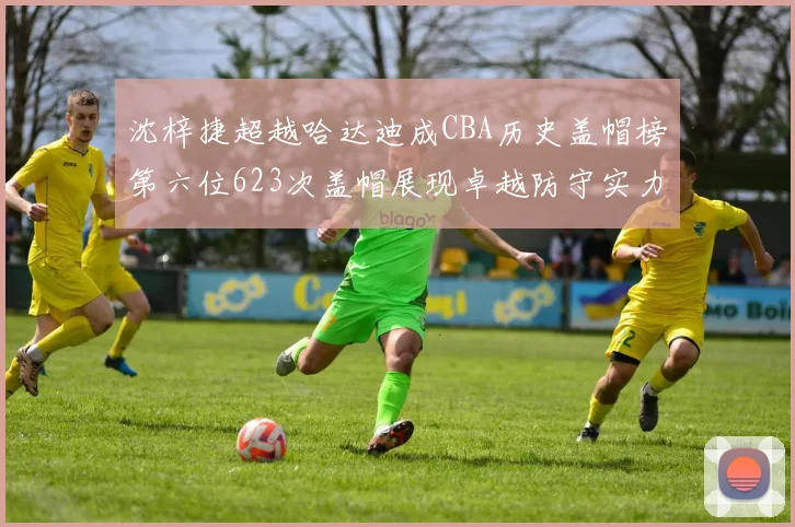 沈梓捷超越哈达迪成CBA历史盖帽榜第六位623次盖帽展现卓越防守实力